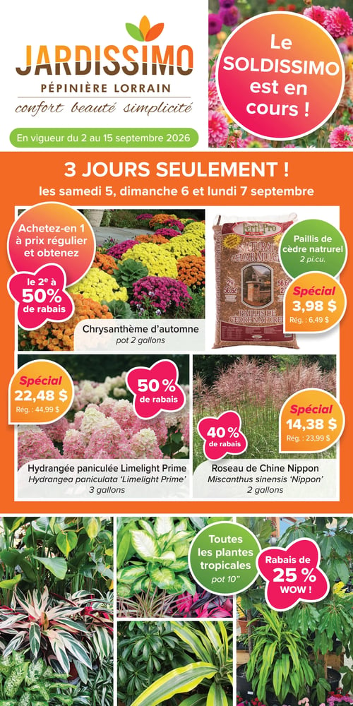 Circulaire Jardissimo - Page 1
