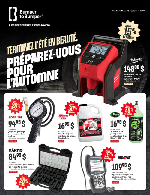 Circulaire Bumper to Bumper - Page 1