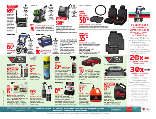 Circulaire Canadian Tire - Page 32