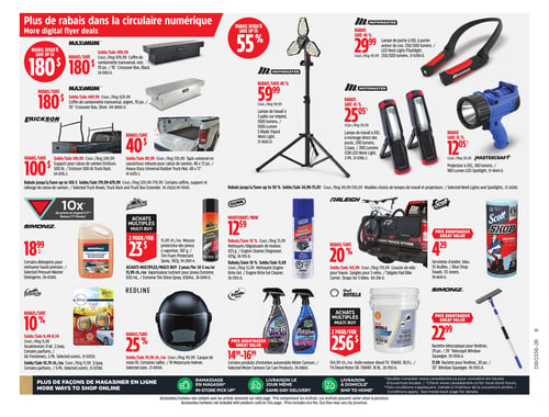 Circulaire Canadian Tire - Page 34