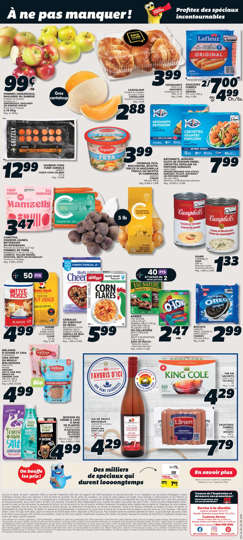 Circulaire IGA Coop Nouveau Brunswick - Page 2