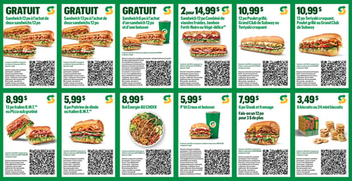 Circulaire Subway - Page 2