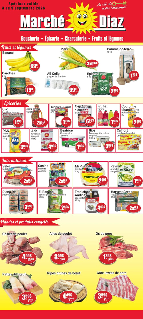 Circulaire Marché Diaz - Page 1