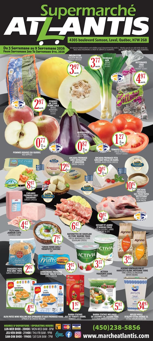 Circulaire Supermarché Atlantis - Page 1