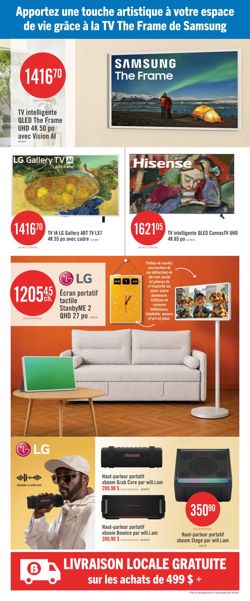 Circulaire Brick - Vente sous la Tente - Téléviseurs - Page 2