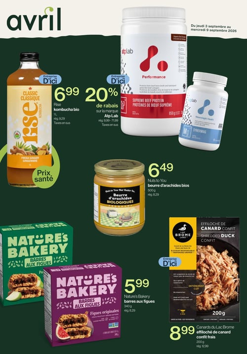 Circulaire Avril - Supermarché Santé - Page 1