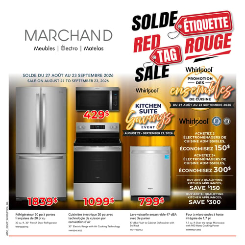 Circulaire Meubles Marchand - Solde Étiquette rouge - Page 1