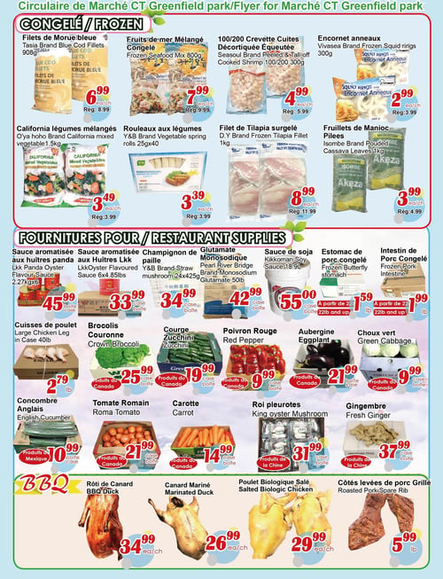 Circulaire Marché C & T - Greenfield Park - Page 1