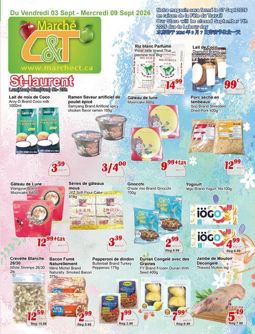 Circulaire Marché C & T - St-Laurent - Page 1