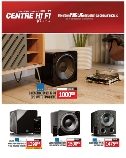 Circulaire Centre HI-FI - Page 85