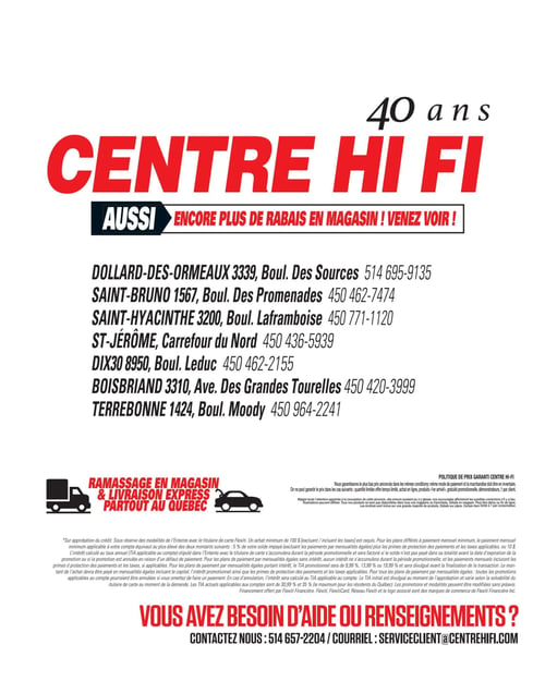 Circulaire Centre HI-FI - Page 98