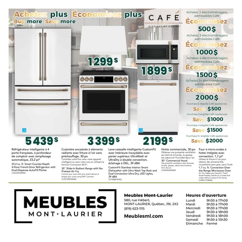 Circulaire Meubles Mont-Laurier - Solde étiquette rouge - Page 4