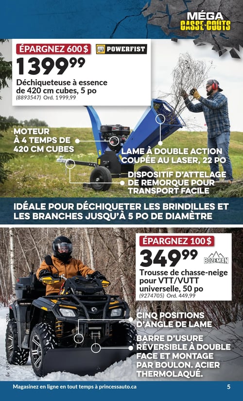 Circulaire Princess Auto - Méga Casse-coûts - Page 9