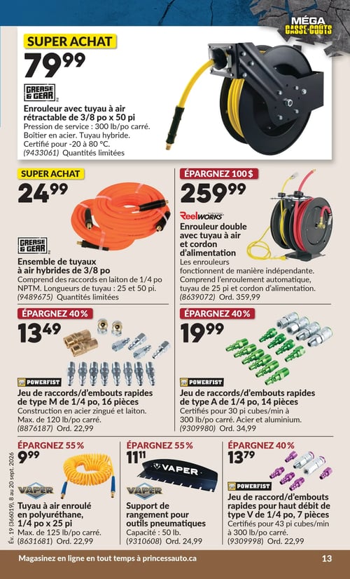 Circulaire Princess Auto - Méga Casse-coûts - Page 19