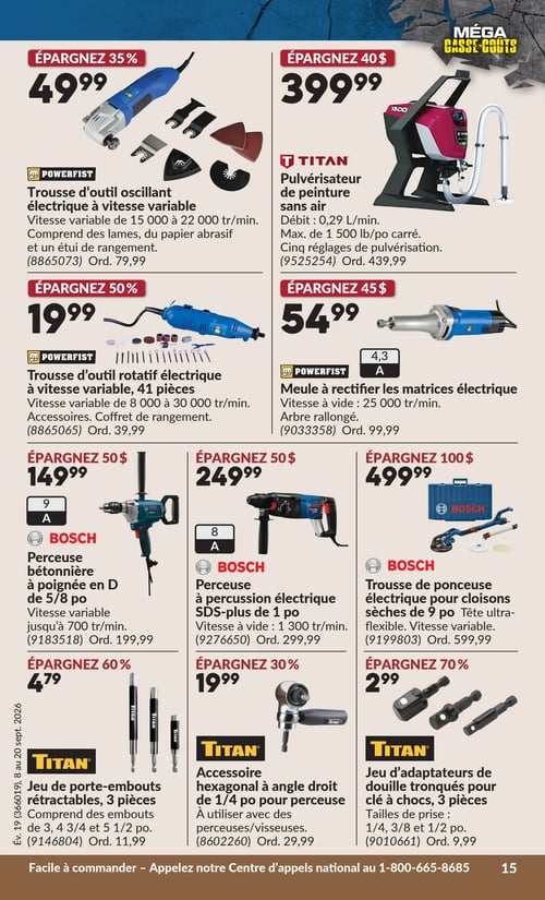 Circulaire Princess Auto - Méga Casse-coûts - Page 21