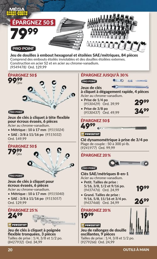 Circulaire Princess Auto - Méga Casse-coûts - Page 25