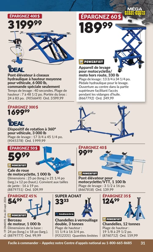Circulaire Princess Auto - Méga Casse-coûts - Page 36