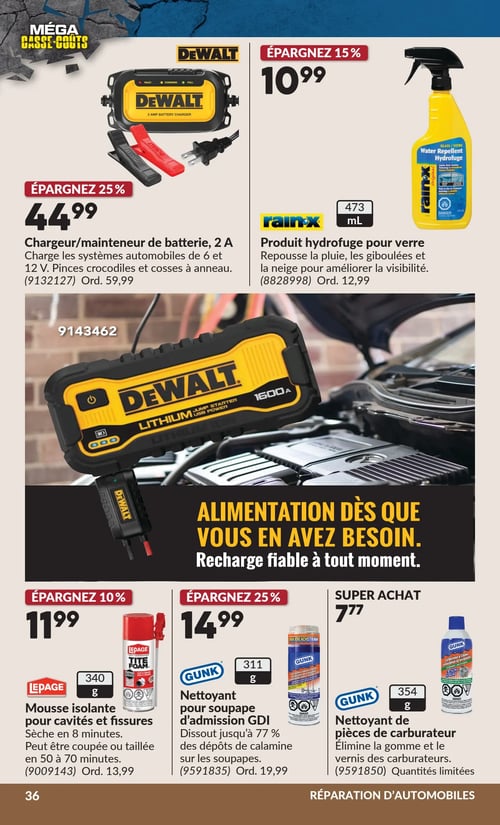 Circulaire Princess Auto - Méga Casse-coûts - Page 41