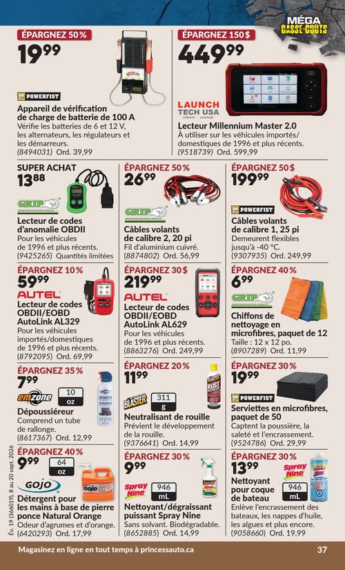 Circulaire Princess Auto - Méga Casse-coûts - Page 42