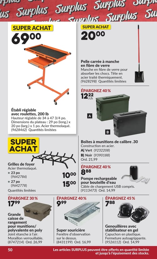 Circulaire Princess Auto - Méga Casse-coûts - Page 55