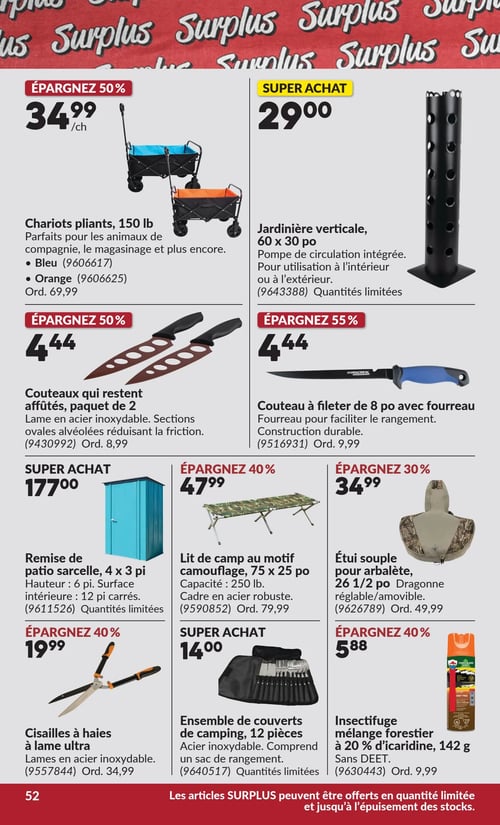 Circulaire Princess Auto - Méga Casse-coûts - Page 57