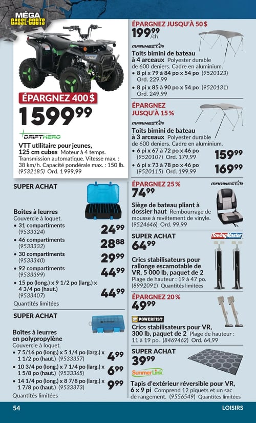 Circulaire Princess Auto - Méga Casse-coûts - Page 59