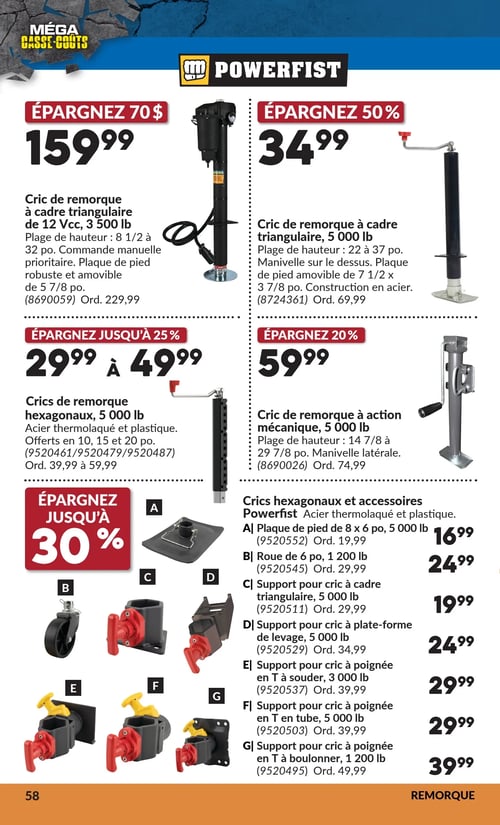 Circulaire Princess Auto - Méga Casse-coûts - Page 64