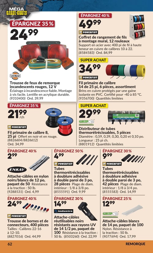 Circulaire Princess Auto - Méga Casse-coûts - Page 68