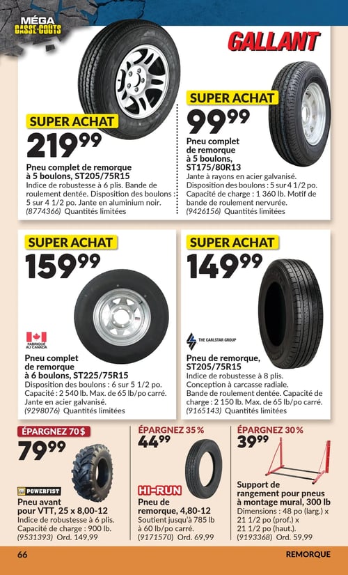 Circulaire Princess Auto - Méga Casse-coûts - Page 72