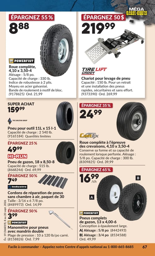 Circulaire Princess Auto - Méga Casse-coûts - Page 73
