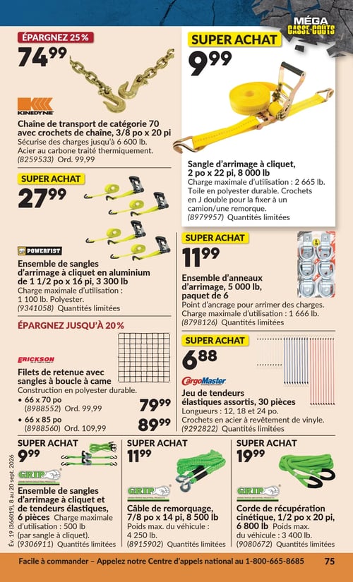Circulaire Princess Auto - Méga Casse-coûts - Page 81