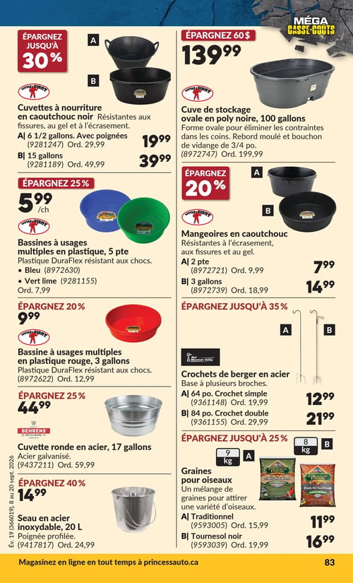 Circulaire Princess Auto - Méga Casse-coûts - Page 89