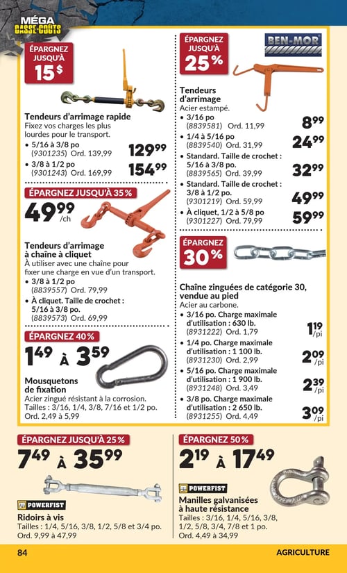 Circulaire Princess Auto - Méga Casse-coûts - Page 90