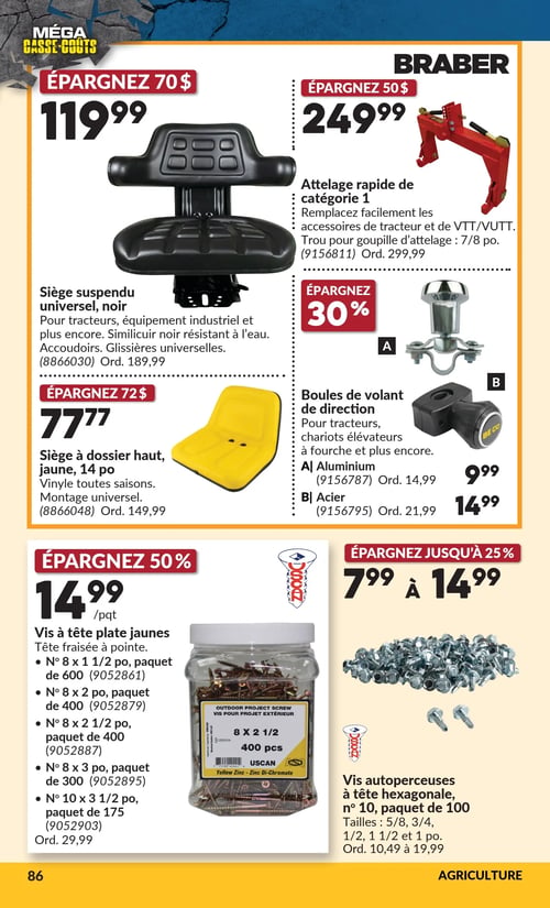 Circulaire Princess Auto - Méga Casse-coûts - Page 92