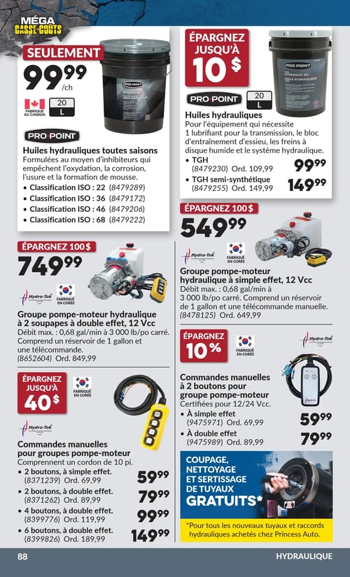 Circulaire Princess Auto - Méga Casse-coûts - Page 94