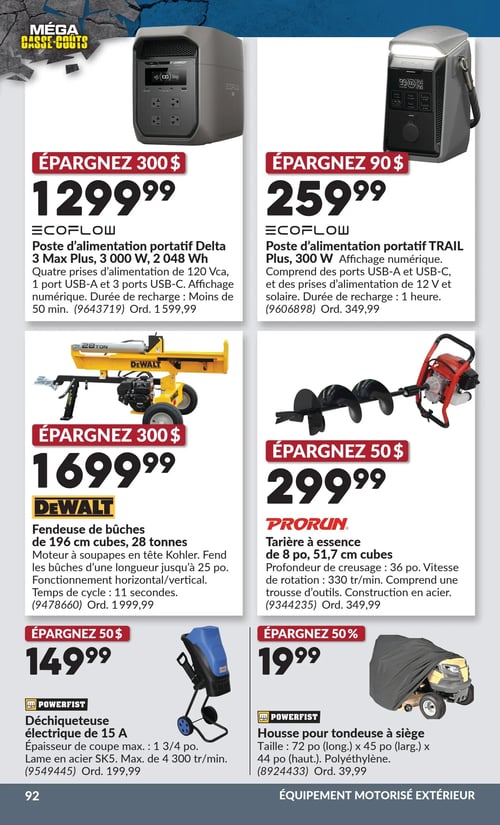 Circulaire Princess Auto - Méga Casse-coûts - Page 98