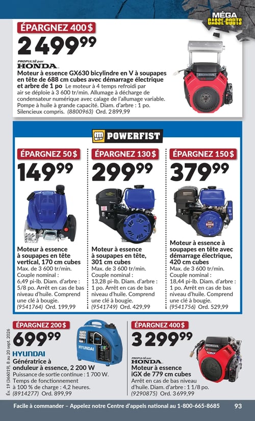 Circulaire Princess Auto - Méga Casse-coûts - Page 99