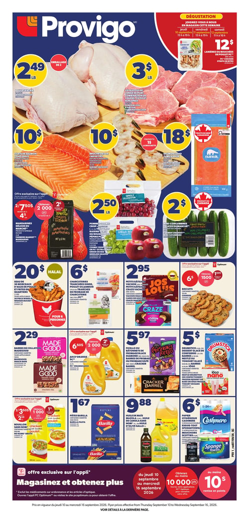 Provigo - Flyer Specials - Page 1