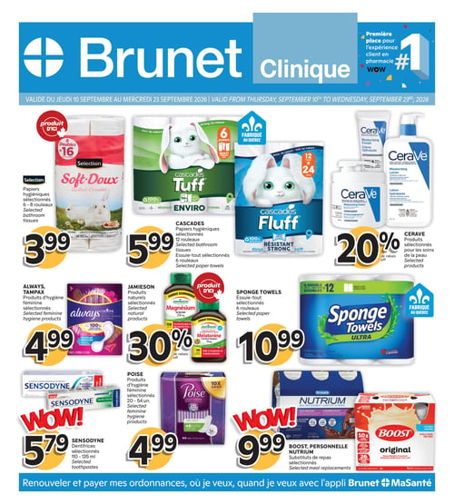 Circulaire Brunet - Clinique - Page 1