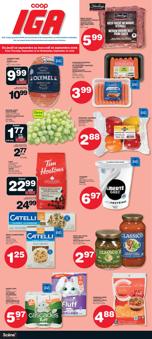Circulaire IGA Coop - Îles de la Madeleine - Page 1