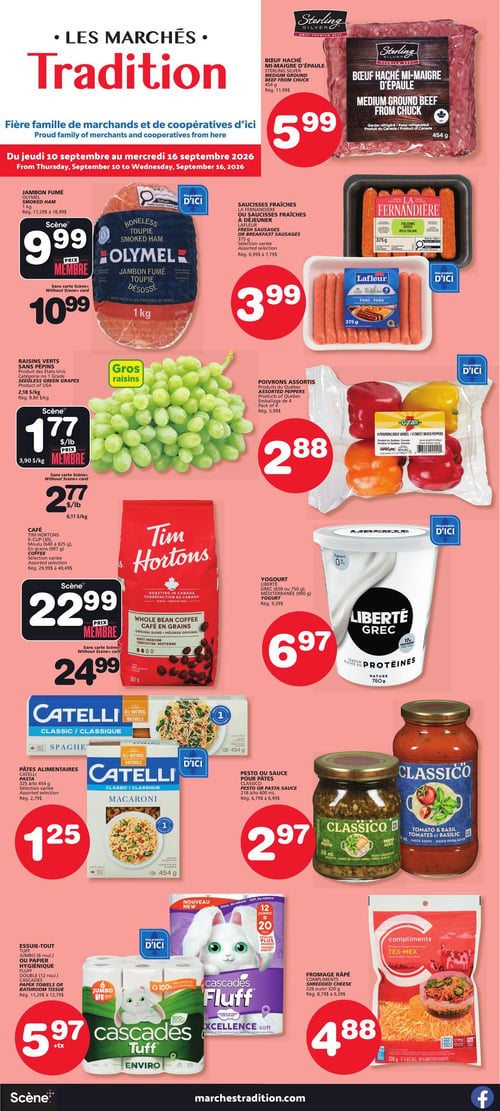 Circulaire Les Marchés Tradition - Page 1