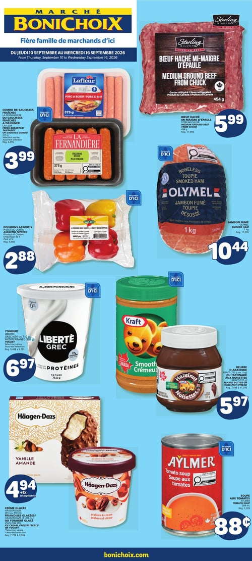 Circulaire Marché Bonichoix - Page 1