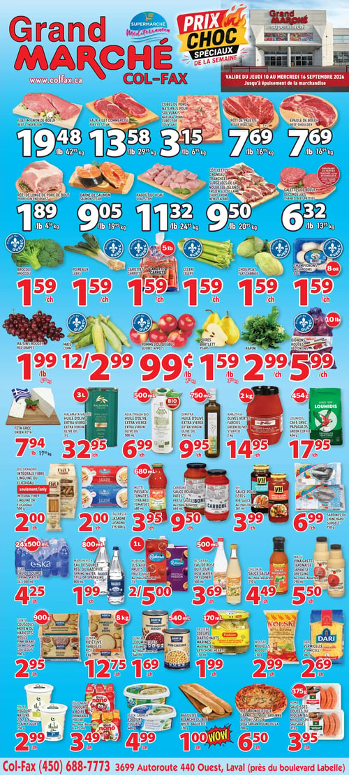 Circulaire Grand Marché Laval - Page 1