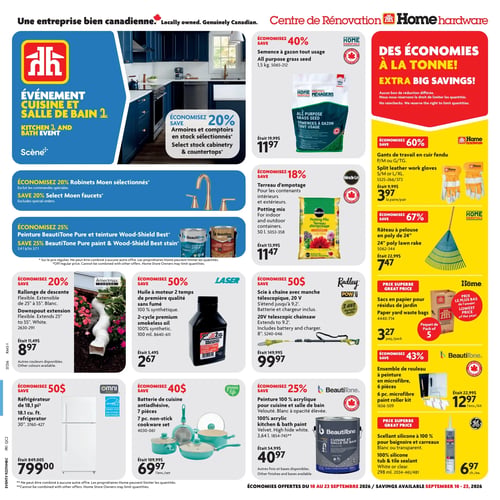 Circulaire Home Hardware - Centre de Rénovation - Page 1