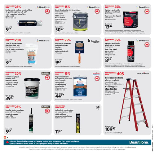 Circulaire Home Hardware - Centre de Rénovation - Page 4