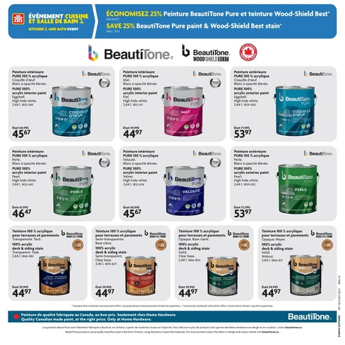 Circulaire Home Hardware - Centre de Rénovation - Page 18