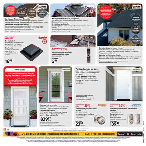 Circulaire Home Hardware - Centre de Rénovation - Page 24