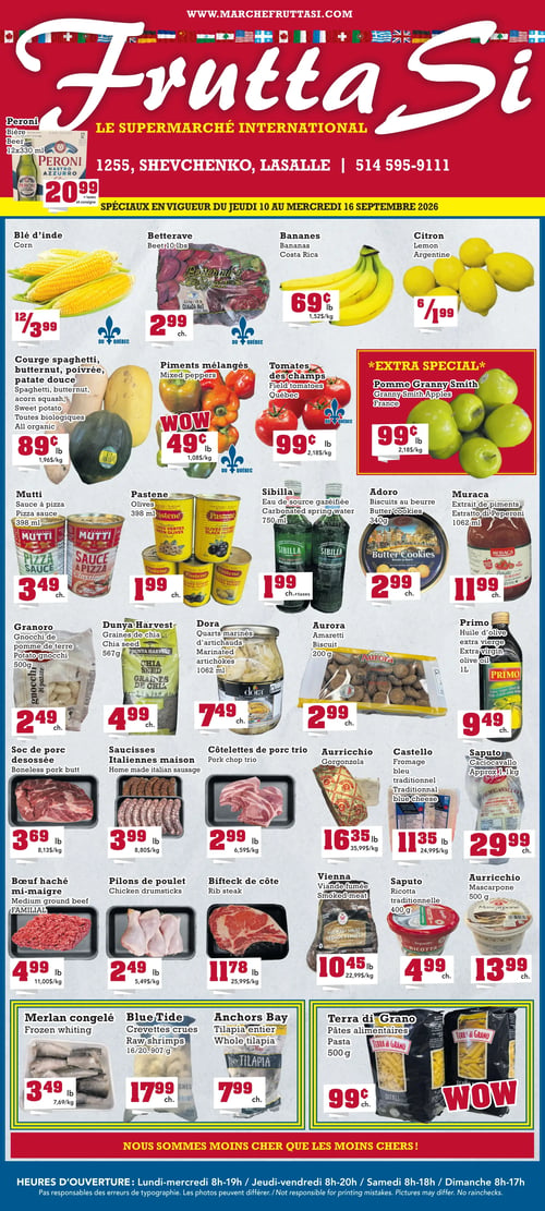 Circulaire Marché Frutta Si - Page 1