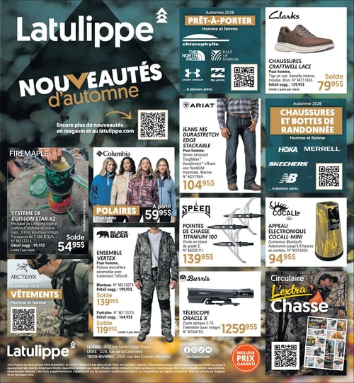 Circulaire Latulippe - Page 1