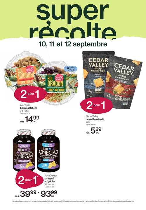 Circulaire Avril - Supermarché Santé - Page 1
